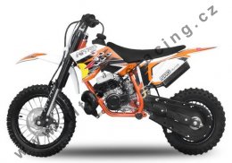 Minicross NRG Racing 50 ccm 6,7Kw ráfky 14x12 Deluxe oranžová